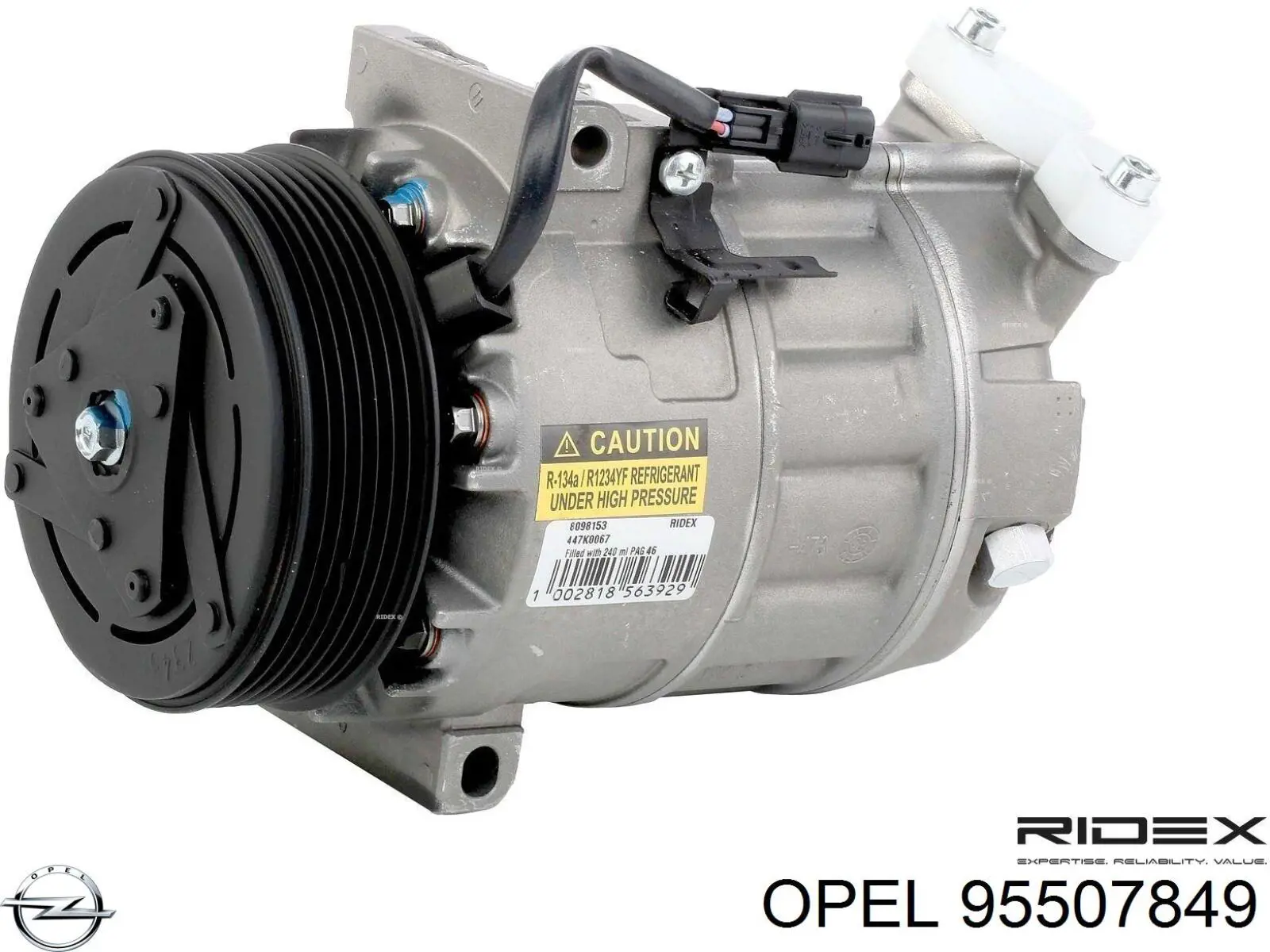 Компрессор системы кондиционирования Opel 95507849 цена, от 291.78 USD