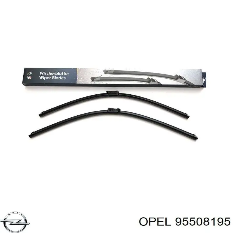 95508195 Opel щетка-дворник лобового стекла водительская