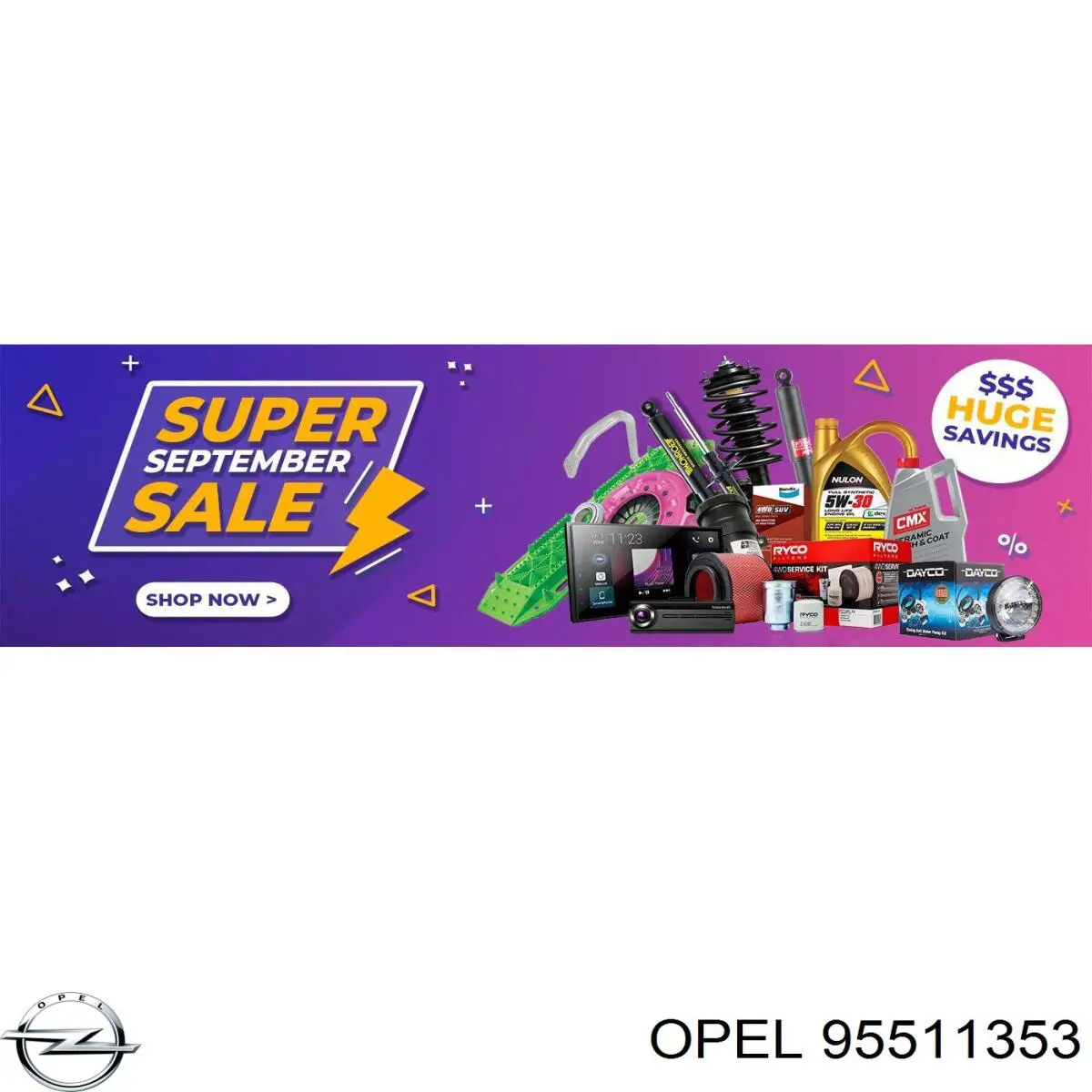 Опора амортизатора переднего левого Opel 95511353 цена, от 26.38 USD