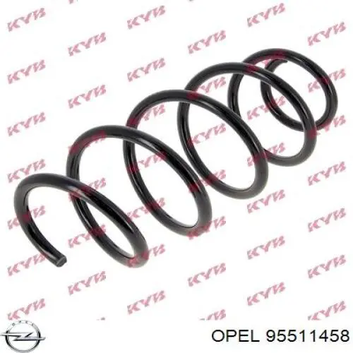 Пружина амортизатора передняя Opel 95511458 цена, от 31.43 USD