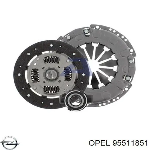 95511851 Opel Сцепление в сборе