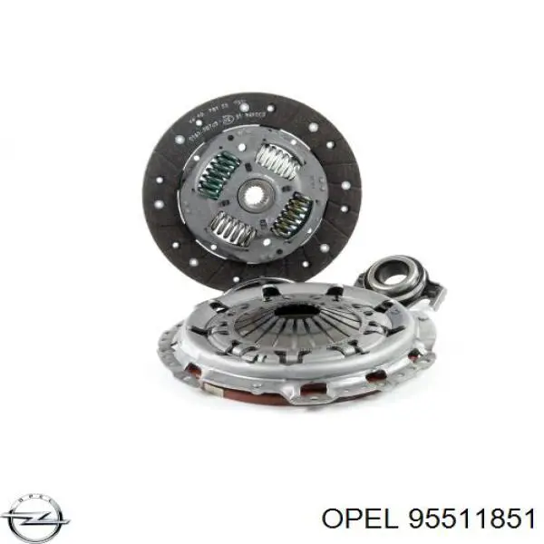 Сцепление 95511851 Opel