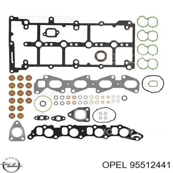 95512441 Opel kit superior de vedantes de motor