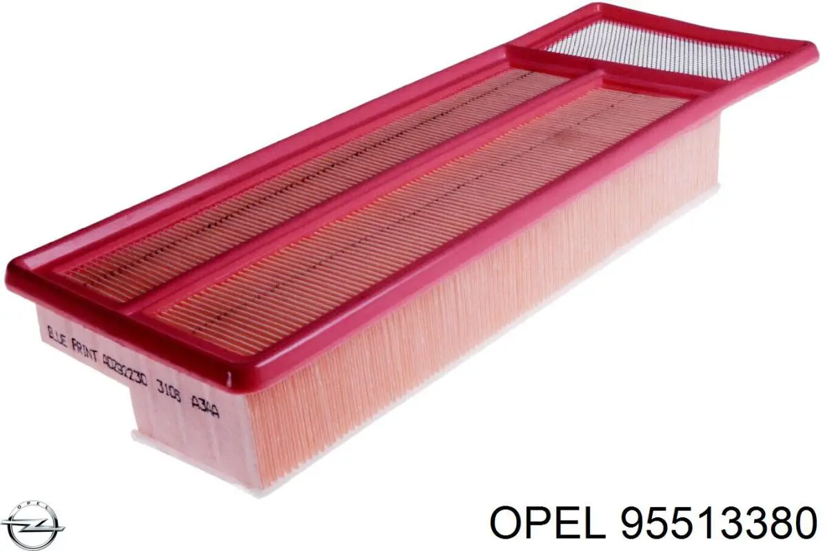 Воздушный фильтр 95513380 Opel
