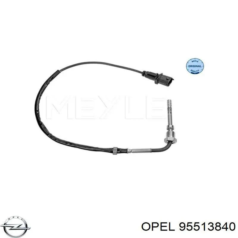 95513840 Opel sensor de temperatura dos gases de escape (ge, no catalisador)