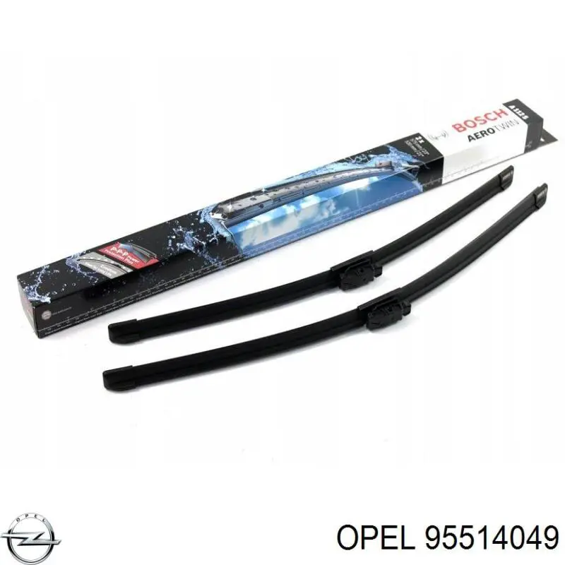 Щетка стеклоочистителя лобового стекла, водительская Opel 95514049 цена, от 4.34 USD