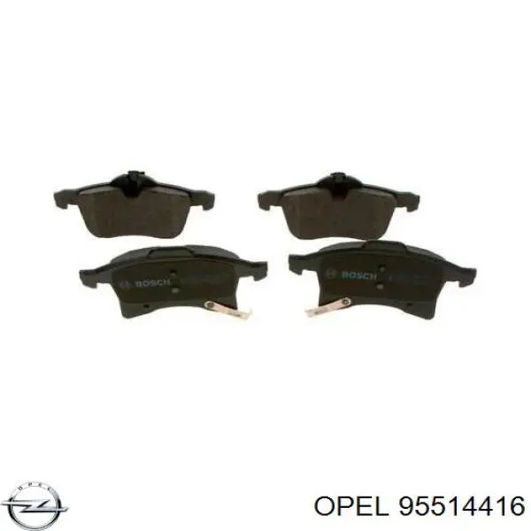 Колодки Opel 95514416 цена, от 23.54 USD