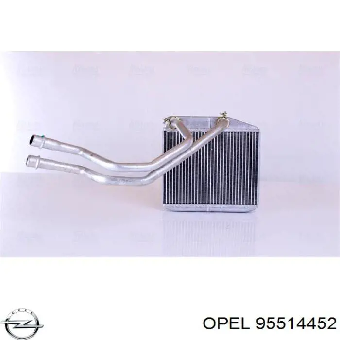 Радиатор печки 1618484 Opel