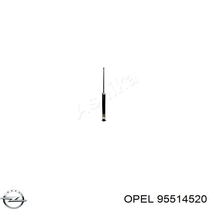 Амортизатор задний, правый Opel 95514520 цена, от 32.63 USD