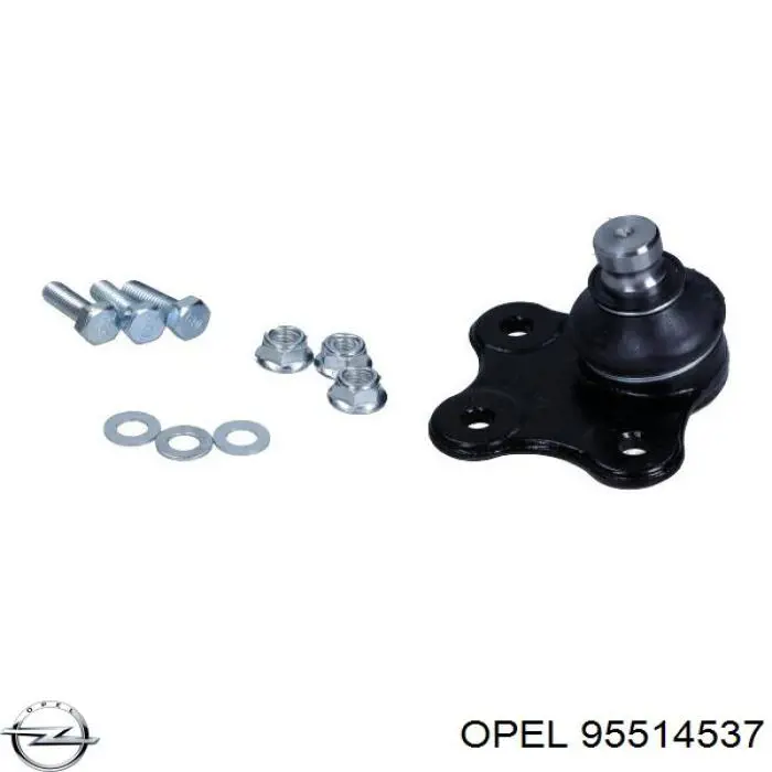 Рычаг передней подвески левый 95514537 Opel
