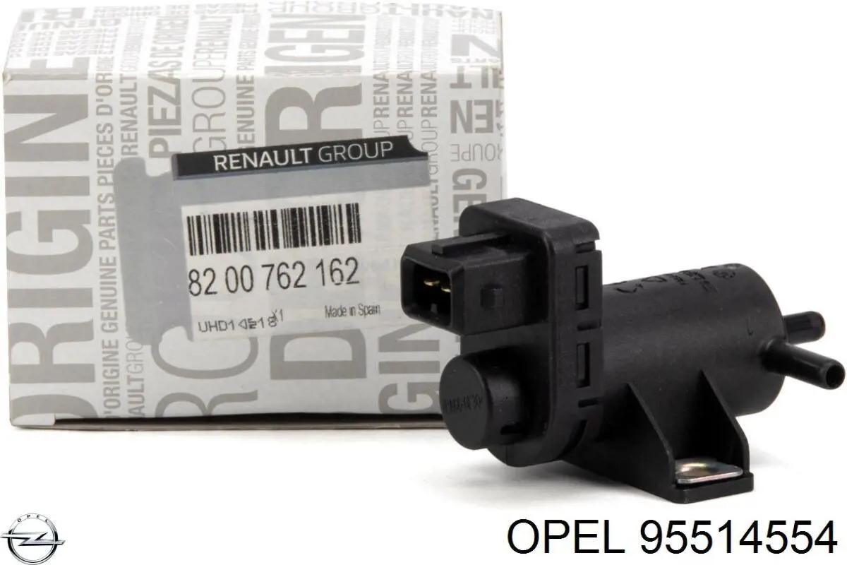 Купить 95514554 Opel Клапан соленоид регулирования заслонки EGR