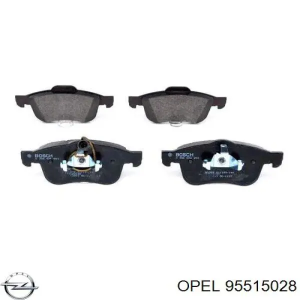 Колодки Opel 95515028 цена, от 31.29 USD