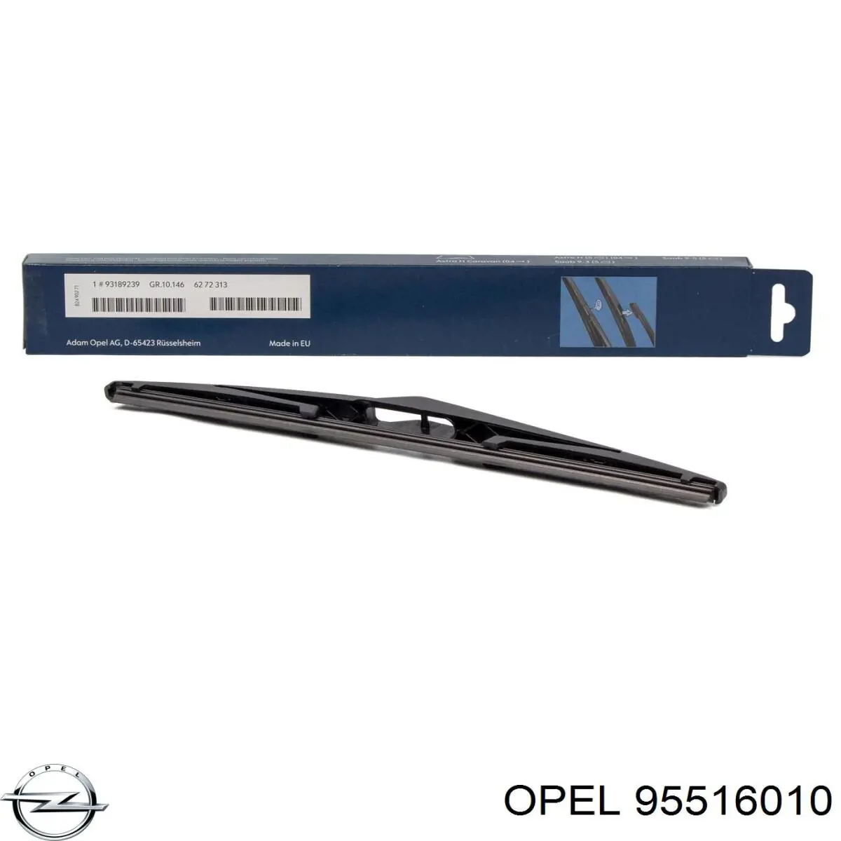 95516010 Opel Щетки лобового стекла