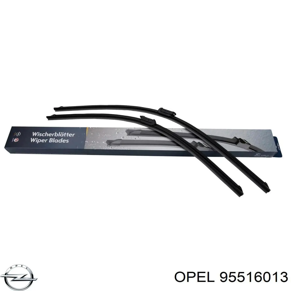 Щетки стеклоочистителя 95516013 Opel