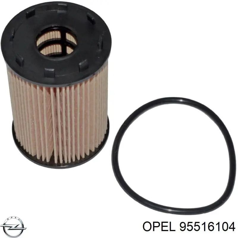 Фильтр масляный Opel 95516104