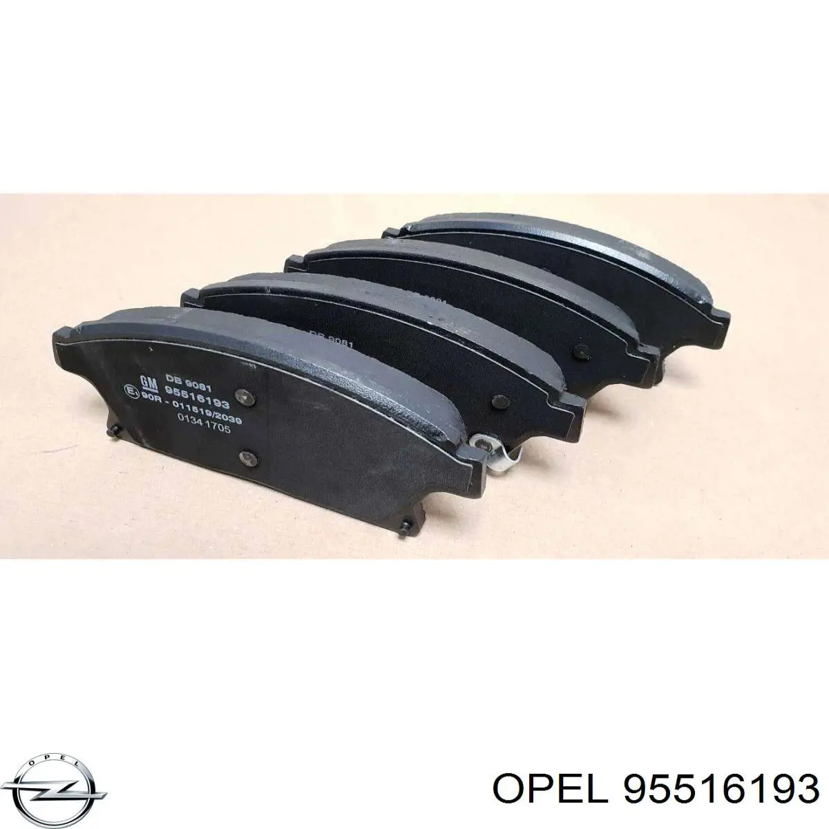 Колодки Opel 95516193 цена, от 25.34 USD
