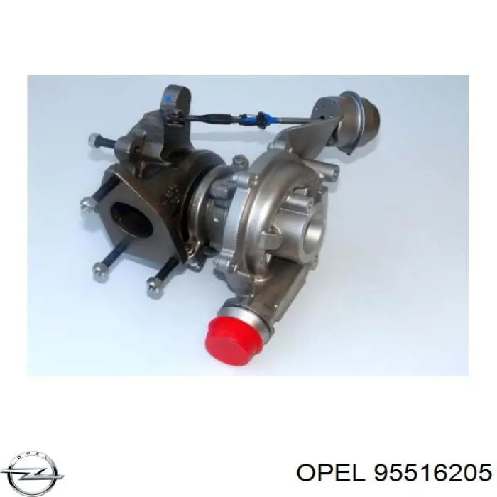 Турбонагнетатель Opel 95516205 цена, от 181.74 USD