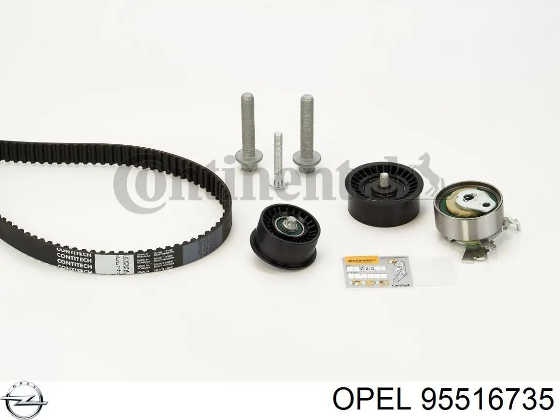 95516735 Opel комплект грм