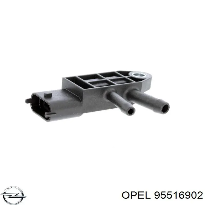Датчик давления выхлопных газов 95516902 Opel