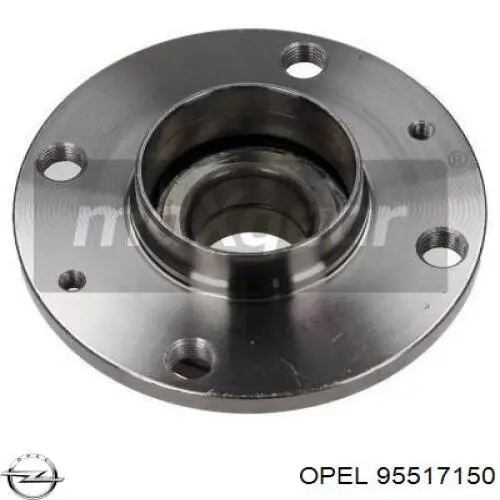 95517150 Opel Ступица задняя