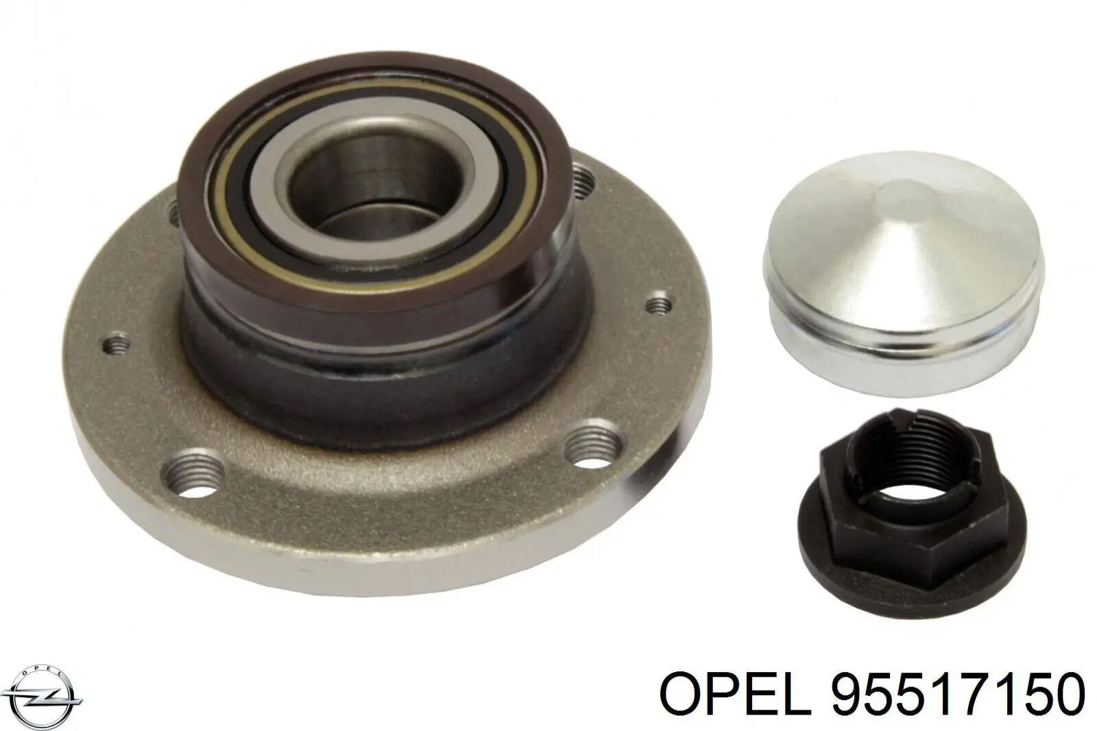 Ступицы задних колес Opel 95517150 цена, от 36.97 USD