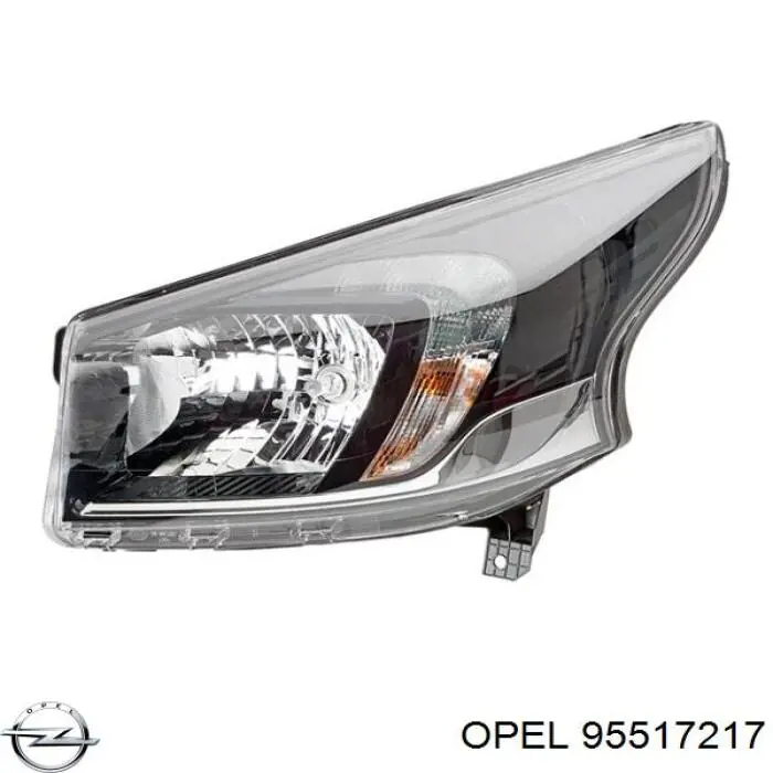 Фара правая 95517217 Opel