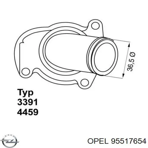 Термостат 95517654 Opel