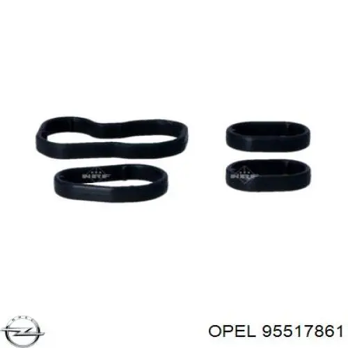 Купить 95517861 Opel Радиатор масляный (холодильник), под фильтром