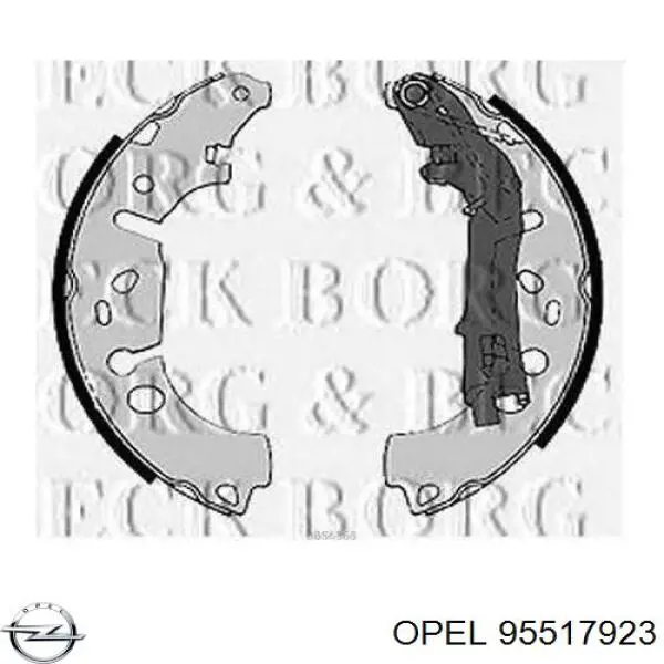 Тормоза рабочие задние ножные и тормозные барабаны Opel 95517923 цена, от 25.19 USD