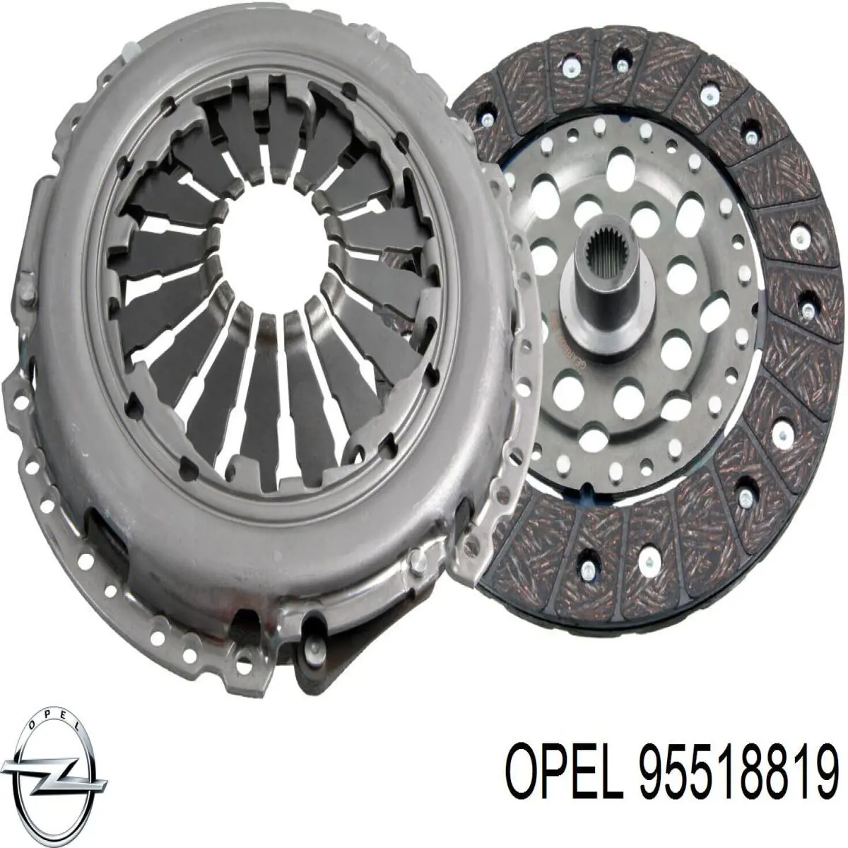 95518819 Opel сцепление