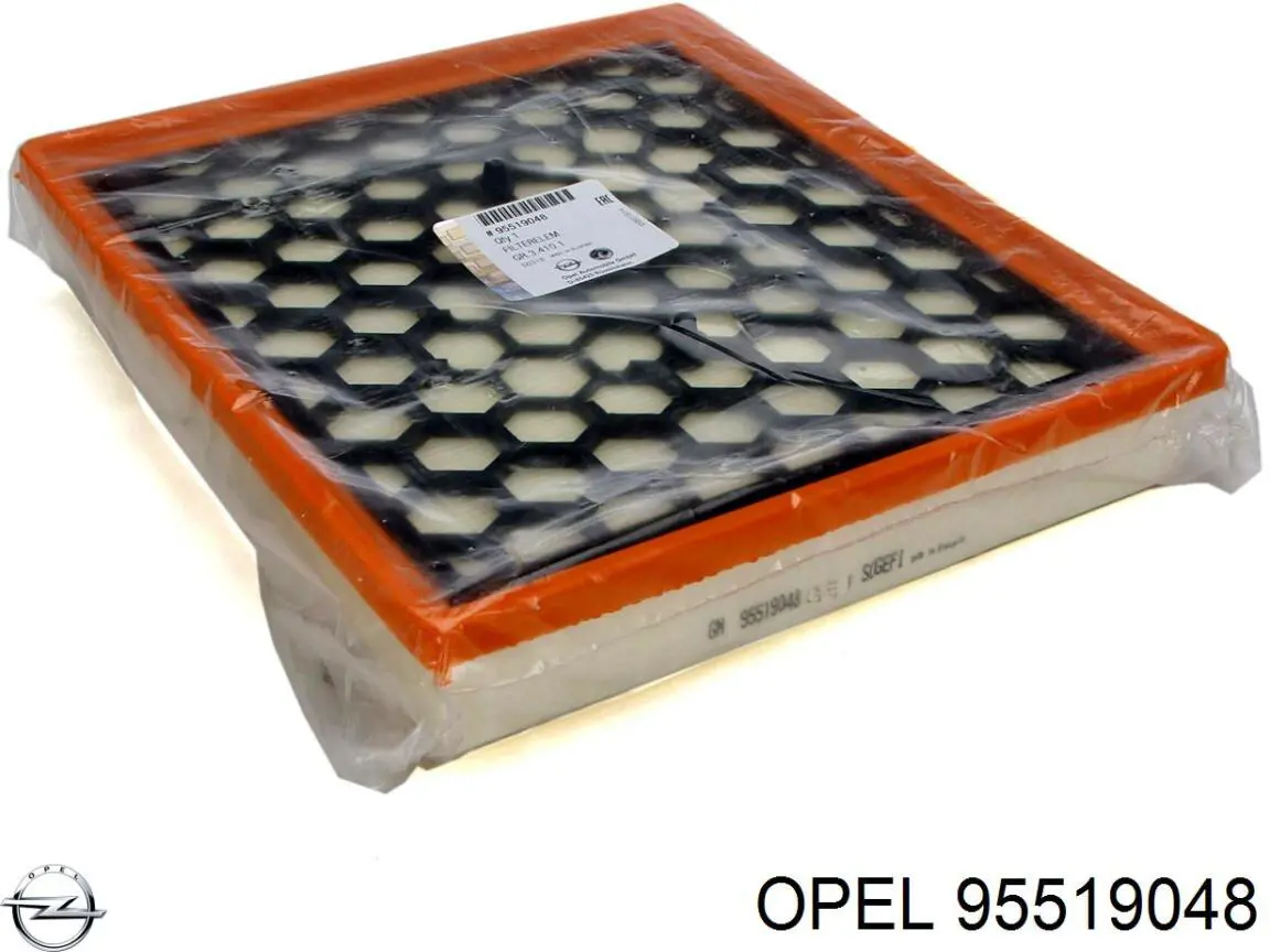 95519048 Opel воздушный фильтр