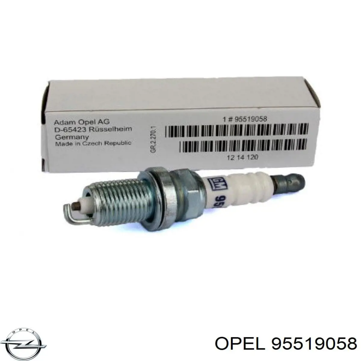 Свеча зажигания Opel 95519058 цена, от 4.62 USD