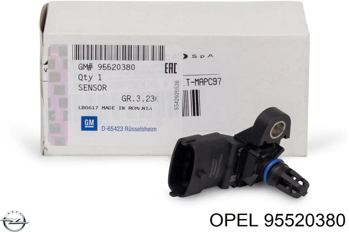 166393621R Renault (RVI) Датчик давления воздуха