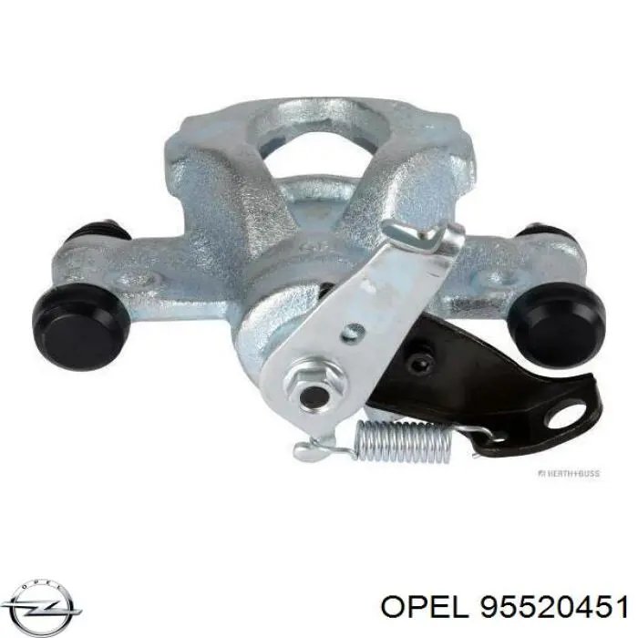 Суппорт задний левый 95520451 Opel