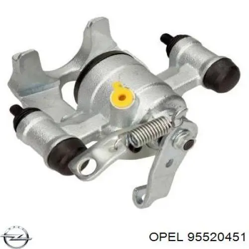 Задний левый суппорт Opel 95520451 цена, от 55.75 USD