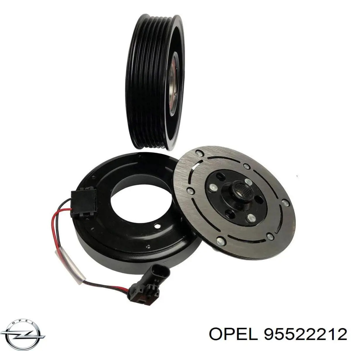 Компрессор системы кондиционирования Opel 95522212 цена, от 572.14 USD