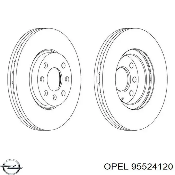  95524120 Opel