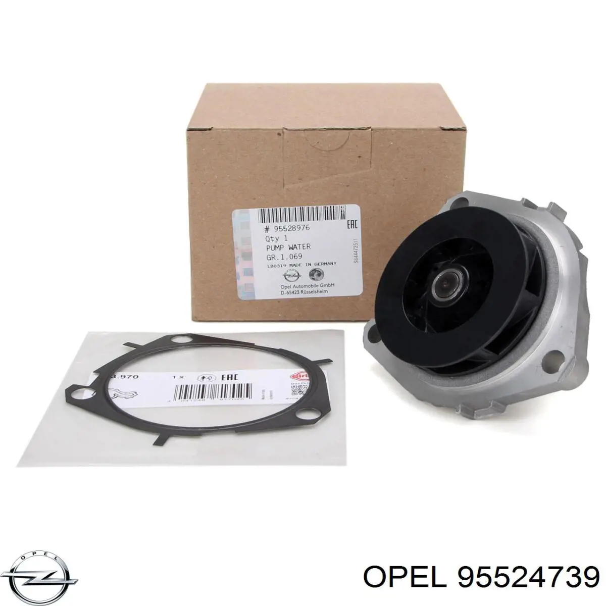 95524739 Opel Насос водяной