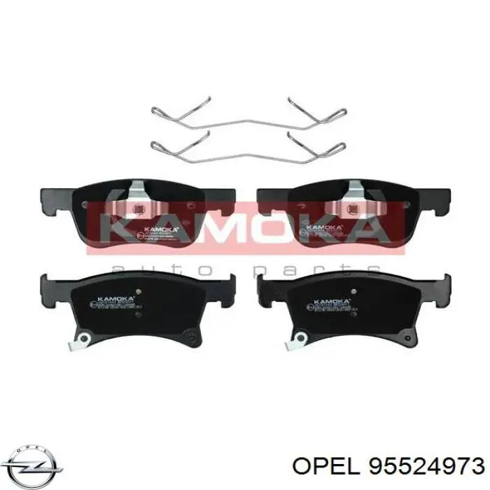 Колодки Opel 95524973 цена, от 37.23 USD