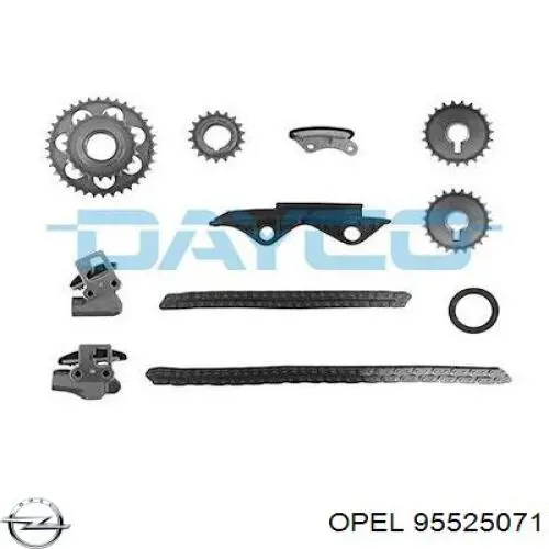 Купить 95525071 Opel Набор цепи грм