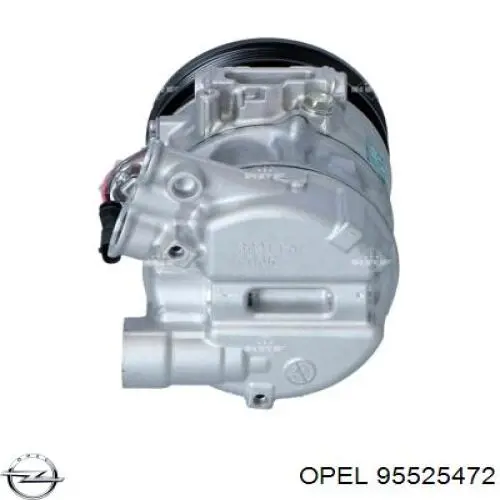 Компрессор системы кондиционирования Opel 95525472 цена, от 124.01 USD