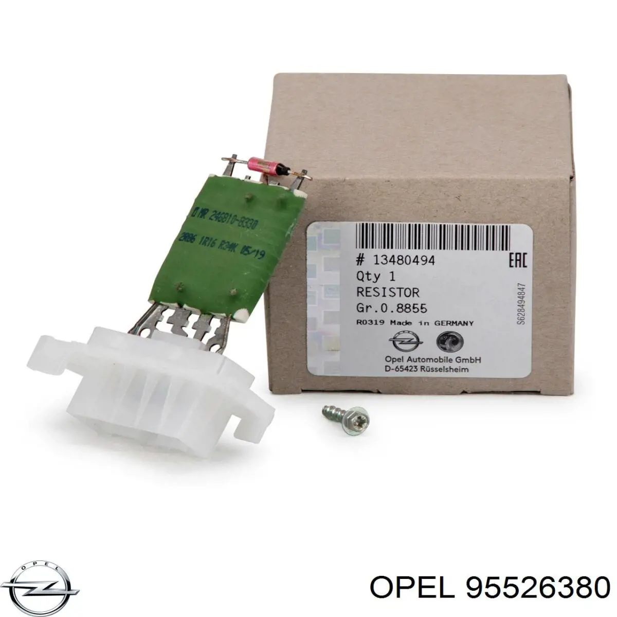 95526380 Opel Реле печки