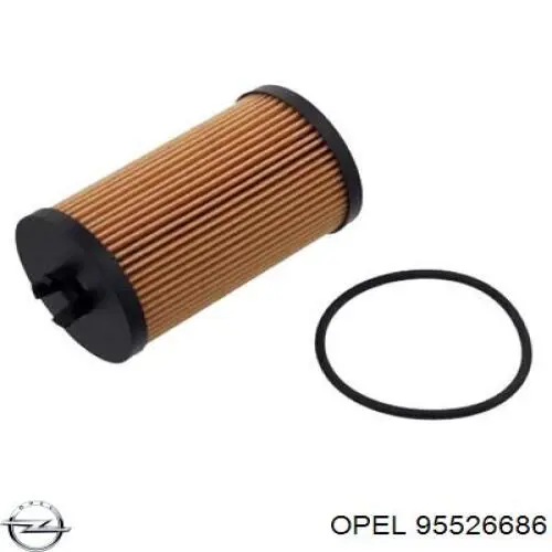 Фильтр масла Opel 95526686