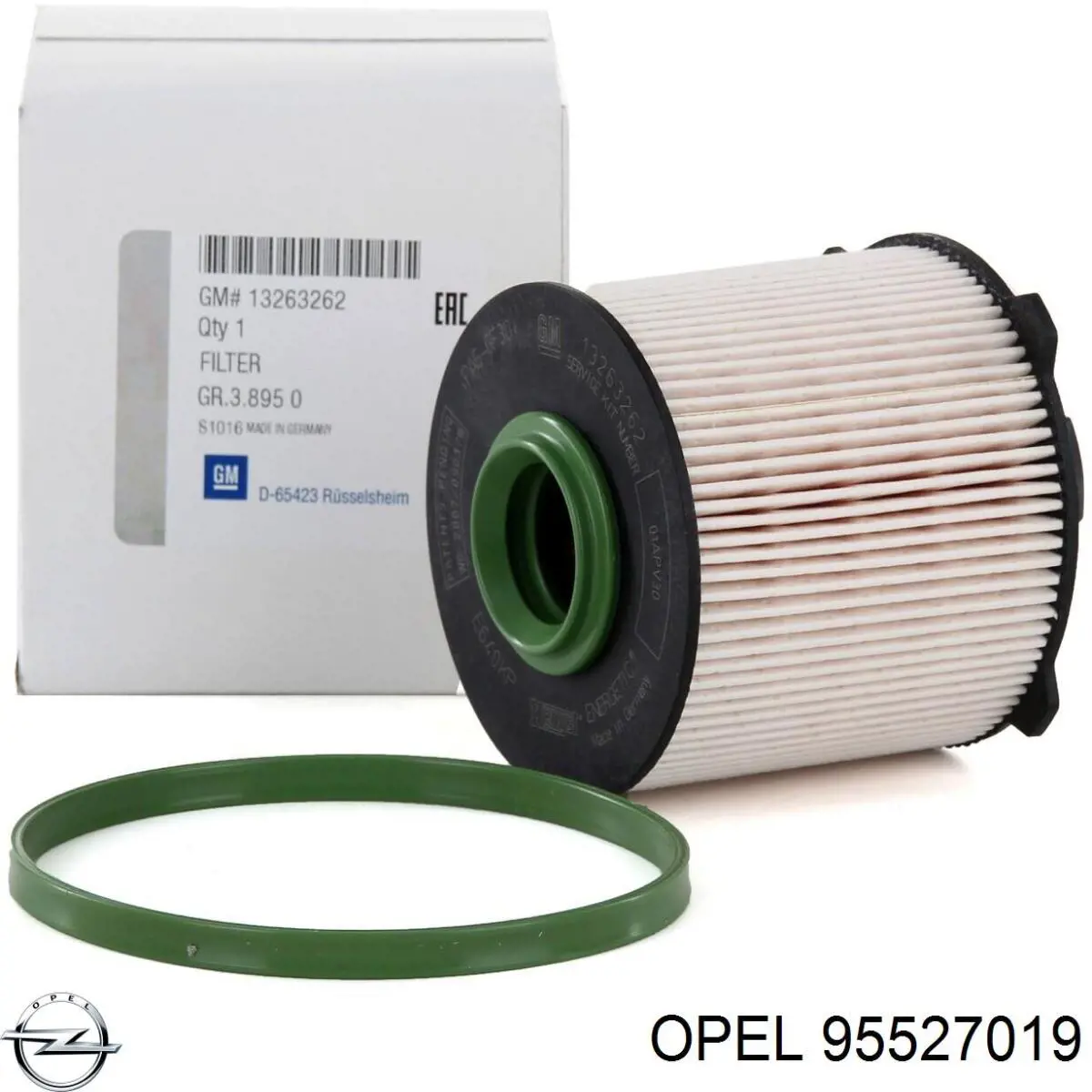 95527019 Opel Комплект ремня ГРМ