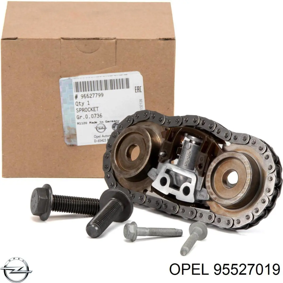 Комплект ГРМ 95527019 Opel