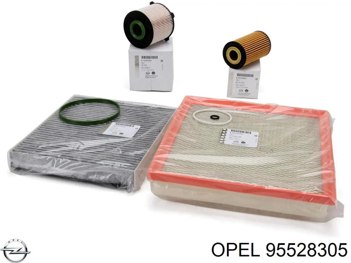 Купить 95528305 Opel Автомобильный фильтр воздуха