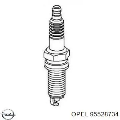 Свечи зажигания 95528734 Opel