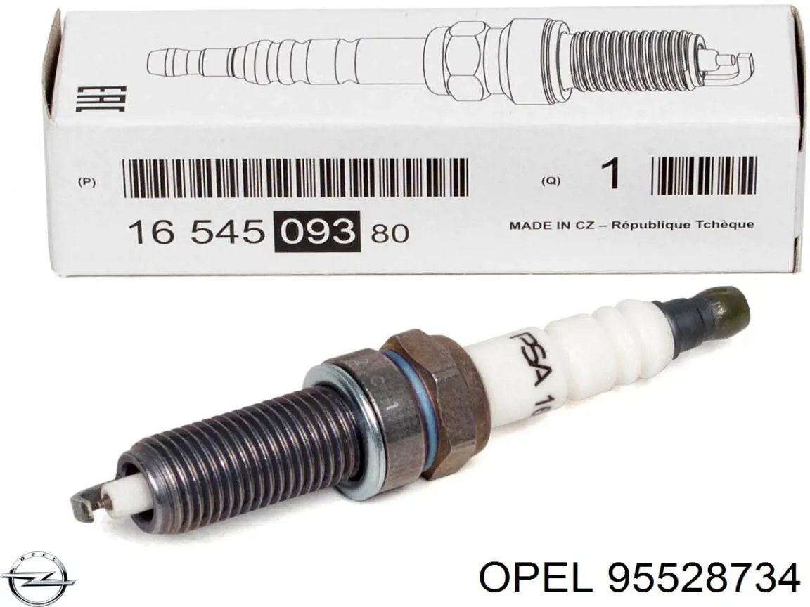 95528734 Opel Свечи зажигания
