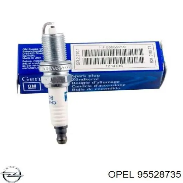 Свеча зажигания Opel 95528735 цена, от 13.92 USD