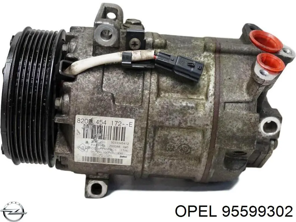 Купить 95599302 Opel Компрессор климатической установки